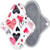 T-TOMI Cloth Pad Day, Hearts - Sanitary Pads