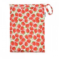 T-TOMI nepremokavé vrecko Strawberries, 30 × 40 cm - Vrecká na plienky
