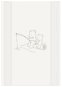 CEBA BABY Comfort prebaľovacia podložka s pevnou doskou 50 × 70 cm, Papa Bear biela - Prebaľovacia podložka