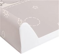 CEBA BABY Comfort prebaľovacia podložka s pevnou doskou 50 × 70 cm, Kačičky hnedá - Prebaľovacia podložka