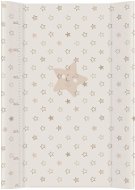 CEBA BABY Comfort Changing Pad with Solid Board 50 × 70cm, Beige Stars - Changing Pad