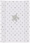CEBA BABY Comfort prebaľovacia podložka s pevnou doskou 50 × 70 cm, Hviezdy sivá - Prebaľovacia podložka