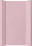 CEBA BABY Comfort Caro Changing Mat with Fixed Board 50 × 70cm, Pink - Changing Pad