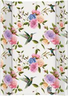 CEBA BABY Comfort prebaľovacia podložka s pevnou doskou 50 × 70 cm, Flora&Fauna Flores - Prebaľovacia podložka