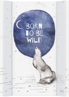 CEBA BABY Comfort prebaľovacia podložka s pevnou doskou 50 × 70 cm, Watercolor World Born to be wild - Prebaľovacia podložka