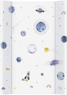 CEBA BABY Comfort Changing Mat with Solid Board 50 × 70cm, Watercolour World Universe - Changing Pad