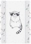 CEBA BABY Comfort prebaľovacia podložka s pevnou doskou 50 × 80 cm, Raccoon - Prebaľovacia podložka
