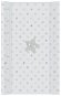 CEBA BABY Comfort Pelenkázó alátét kemény lappal 50 × 80 cm, Csillagok szürke - Pelenkázó alátét
