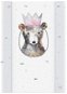 CEBA BABY Comfort prebaľovacia podložka s pevnou doskou 50 × 80 cm, Watercolor World Princess - Prebaľovacia podložka