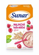 Sunar malinová kaše mléčná rýžová 225 g - Mléčná kaše