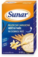 Sunar vanilková krupicová kaše mléčná na dobrou noc 225 g - Mléčná kaše