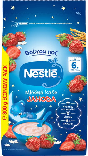 NESTLÉ Milk Porridge Strawberry Goodnight 300g - Milk Porridge - Main image