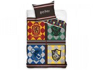 CARBOTEX Reversible - Harry Potter with Hogwarts Crest, 140×200cm - Children's Bedding