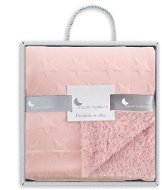 INTERBABY Blanket Stars & Rosettes, Pink - Blanket