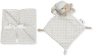 INTERBABY Blanket Soft Balls and Doudou Cuddly, Cream - Blanket