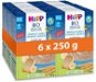 HiPP ORGANIC Milk Porridge for Good Night with Banana and Biscuits from 4 - 6 Years Old, 6 × 250g - Milk Porridge