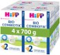 Kojenecké mléko HiPP BIO Combiotik 2, od uk. 6. měsíce,  4× 700 g - Kojenecké mléko