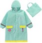 GOLD BABY Children's Raincoat, Green XXL 140-150cm - Raincoat