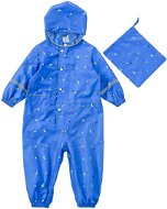 GOLD BABY detská kombinéza do dažďa modrá S 80 – 90 cm - Pláštenka
