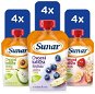 Meal Pocket Sunar capsule fruit porridge mixed flavours 12×120 g - Kapsička pro děti