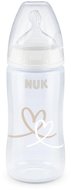 NUK FC+ fľaša s kontrolou teploty 300 ml, biela - Dojčenská fľaša