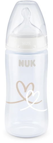NUK FC+ láhev s kontrolou teploty 300 ml, bílá - Kojenecká láhev - Hlavní obrázek