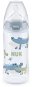 Dojčenská fľaša NUK FC+ fľaša s kontrolou teploty 300 ml, modrá - Kojenecká láhev