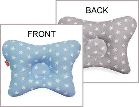 SCAMP Polštářek Blue Grey Stars - Polštář - Hlavní obrázek