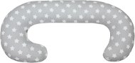 SCAMP Polštář ve tvaru C GreyWhiteStars - Nursing Pillow