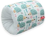 SCAMP Breastfeeding Pillow Hedgehog Green White - Nursing Pillow