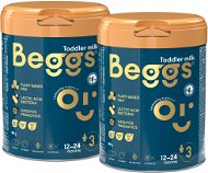 Beggs 3 batoľacie mléko (2× 800 g) - Dojčenské mlieko