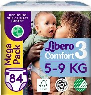 Libero Comfort 3 Mega Pack (84 ks) 5 – 9 kg - Disposable Nappies