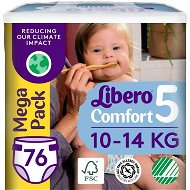 Libero Comfort 5 Mega Pack (76 ks) 10 – 14 kg - Jednorazové plienky