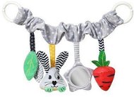 BabyOno závěsná vzdělávací hračka do kočárku Carrot & Hop - Pushchair Toy