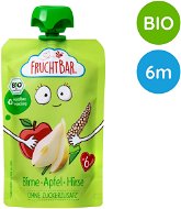 FruchtBar BIO ovocná kapsička s jablkem, hruškou a prosem 100 g - Meal Pocket