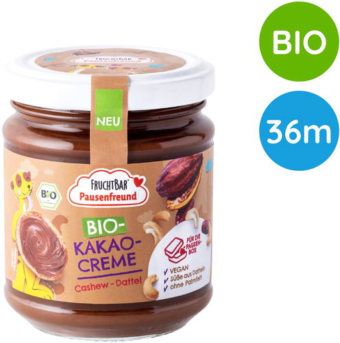 Fruchtbar BIO pomazánka kešu, datle, kakao 180 g  - Ořechový krém - Hlavní obrázek