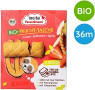 FruchtBar BIO špaldové taštičky jahoda a jablko 6× 22 g - Sušienky pre deti