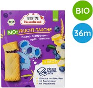 FruchtBar BIO špaldové taštičky jablko, čučoriedky a banán 6× 22 g - Sušienky pre deti