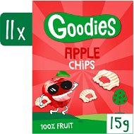Goodies 100 % jablečné chipsy 11× 15 g - Crisps for Kids