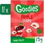 Goodies 100 % jablčné chipsy 11× 15 g - Chrumky pre deti