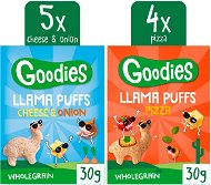 Goodies chrumky Lama mix príchuťou 9× 30 g - Chrumky pre deti