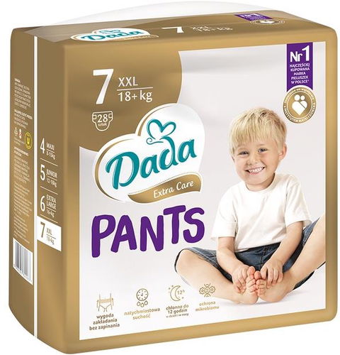DADA Pants Extra Care vel. 7, 28 ks - Jednorázové pleny - Hlavní obrázek