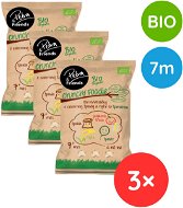 Petra & Friends BIO špaldové hvězdičky s rýží a špenátem 3× 30 g - Crisps for Kids