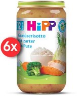 HIPP BIO Zeleninové rizoto s krůtím masem, 6× 250 g - Baby Food