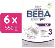 BEBA EXPERTpro HA 3, mléčná výživa pro malé děti, 6× 550 g - Kojenecké mléko