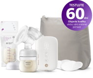 Philips AVENT SCF396/31 Elektrická odsávačka materského mlieka Premium nabíjacia - Odsávačka na mlieko