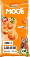 MOGLi Organic spelt balls with tomatoes and carrots (Demeter certified) 40 g - Crisps for Kids