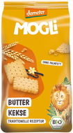 MOGLi BIO máslové sušenky s vanilkou Bourbon (certifikace Demeter) 125 g - Sušenky