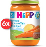 HiPP BIO Carrots, potatoes and beef 6× 190 g - Baby Food
