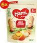 Hami dětské sušenky jablko a broskev 6× 150 g - Sušenky pro děti
